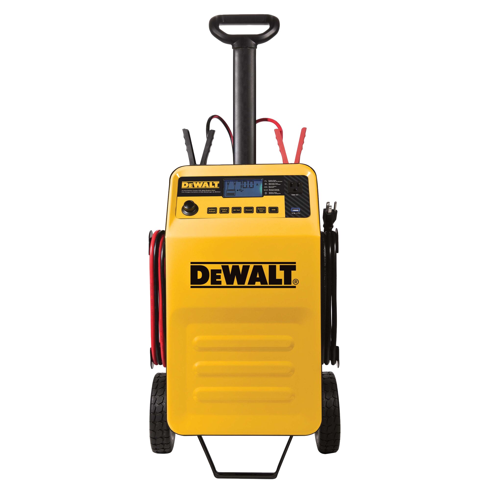 70 Amp Rolling Charger Jumpstarter Maintainer DEWALT