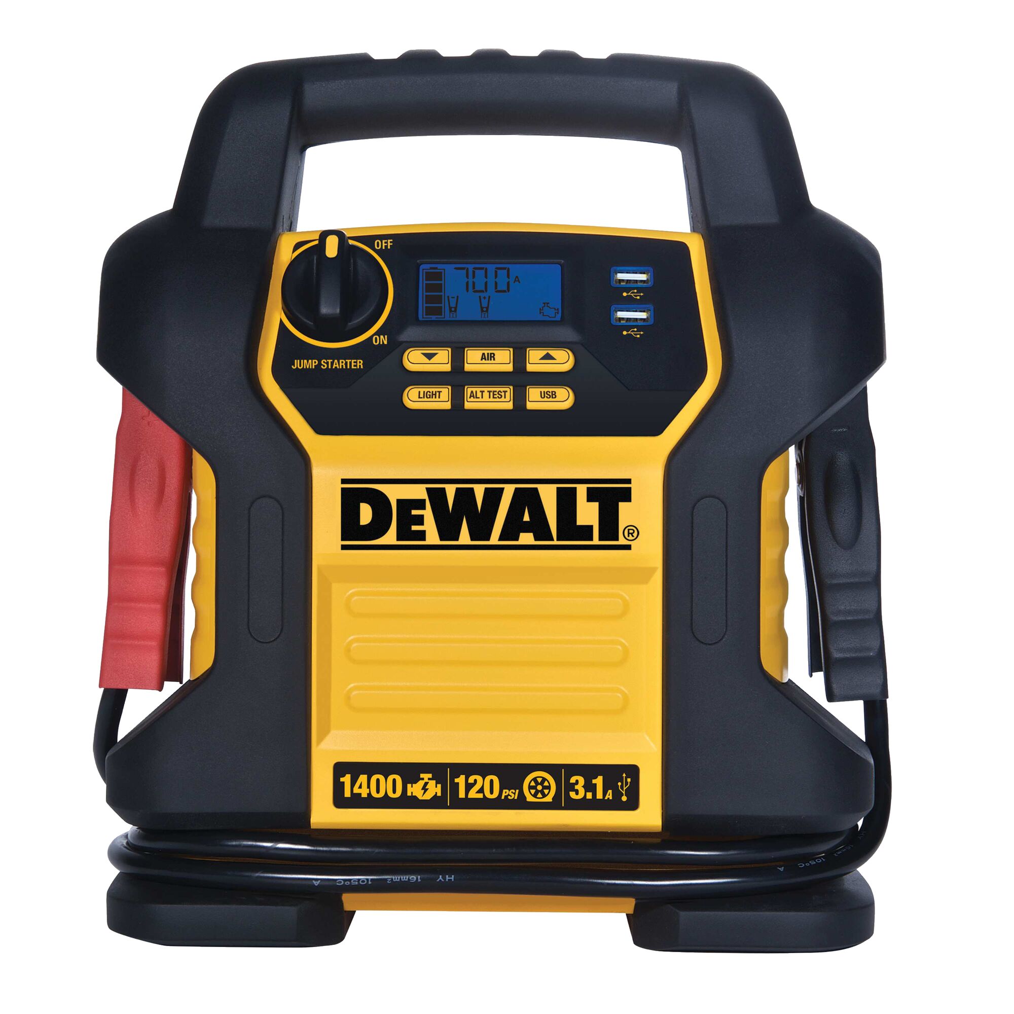 how to jump start a car with dewalt jump starter