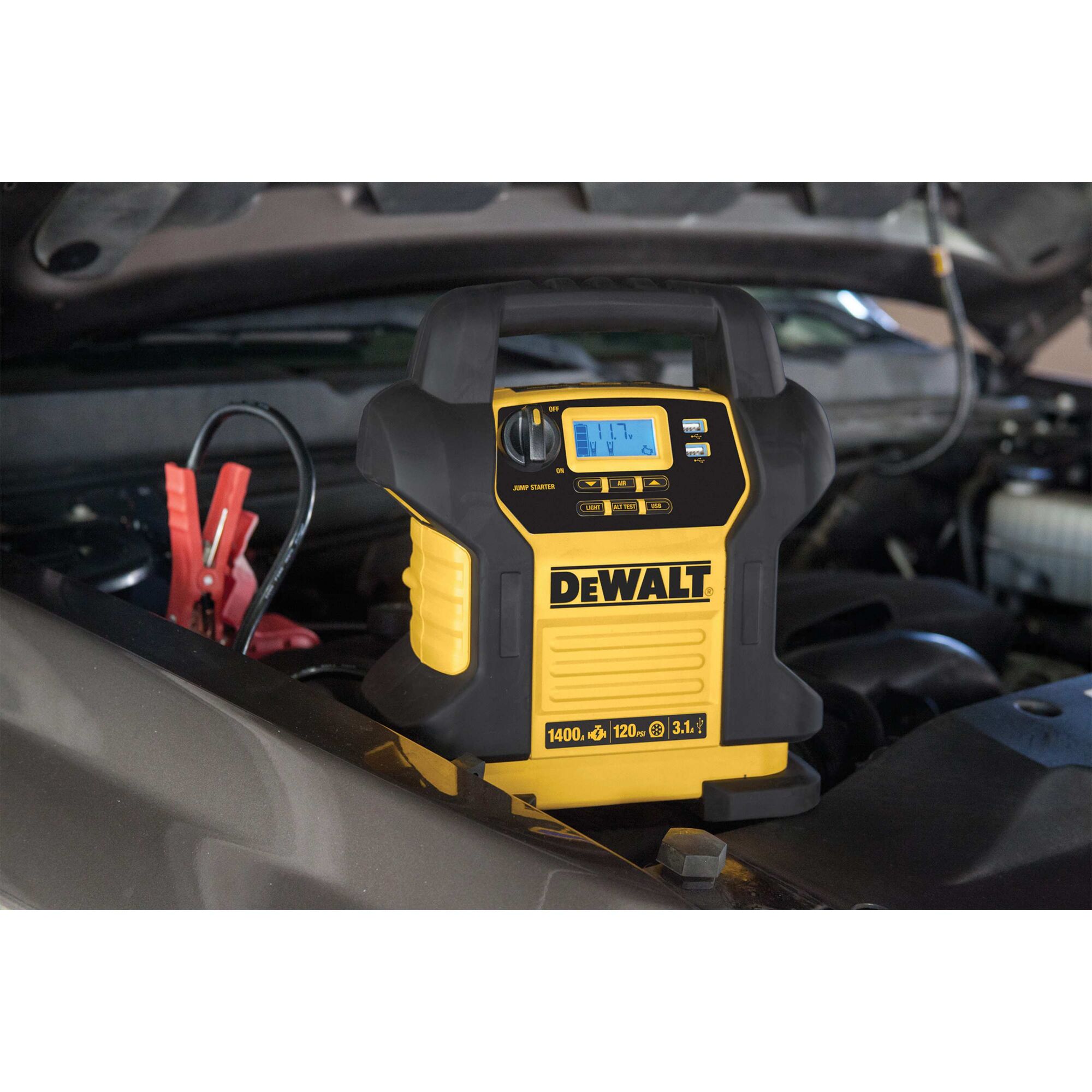 dewalt battery jump start