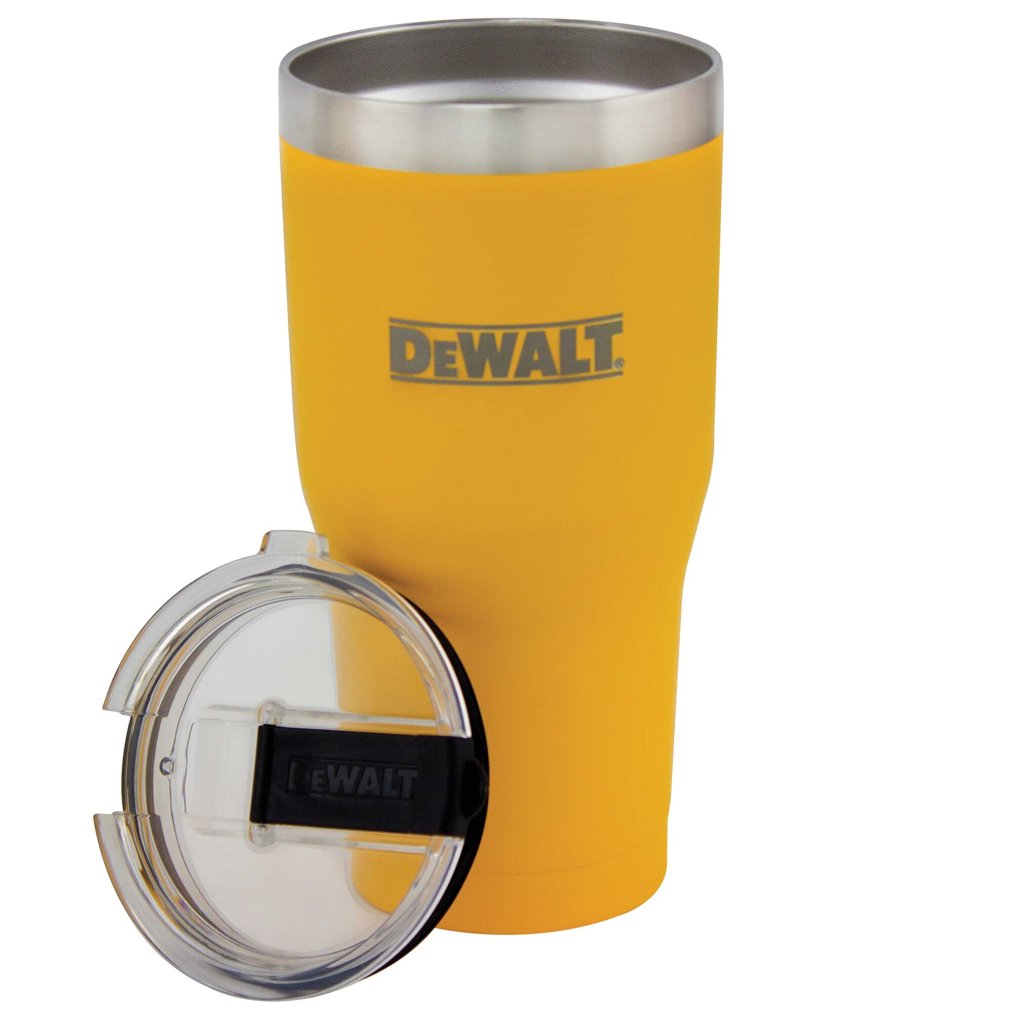 30 oz. Yellow Powder Coated Tumbler DEWALT