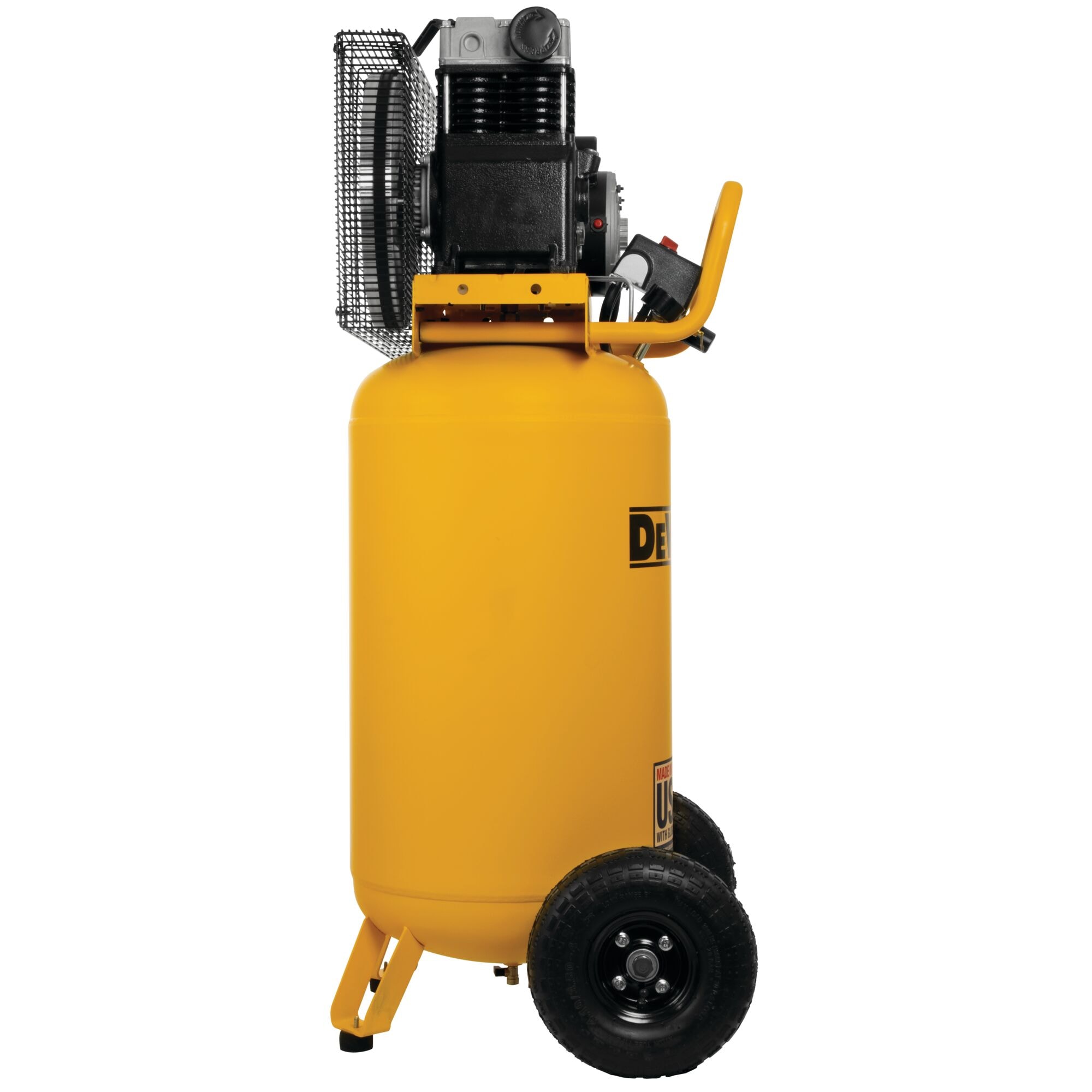 25 gal. 200 PSI Oil Lubed Belt Drive Portable Vertical Electric