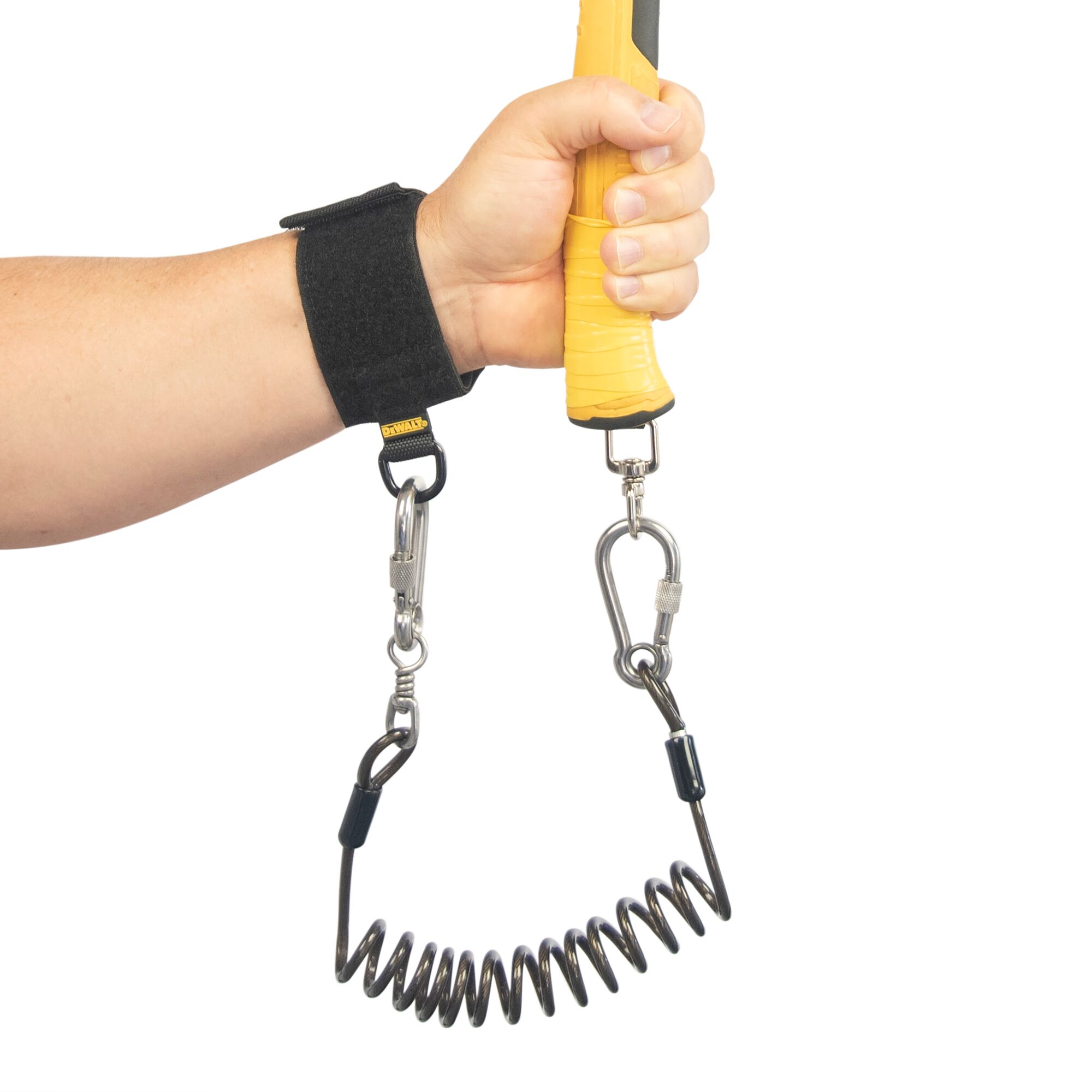 DEWALT Coiled Tool Lanyard, 2 lbs. capacity | DEWALT