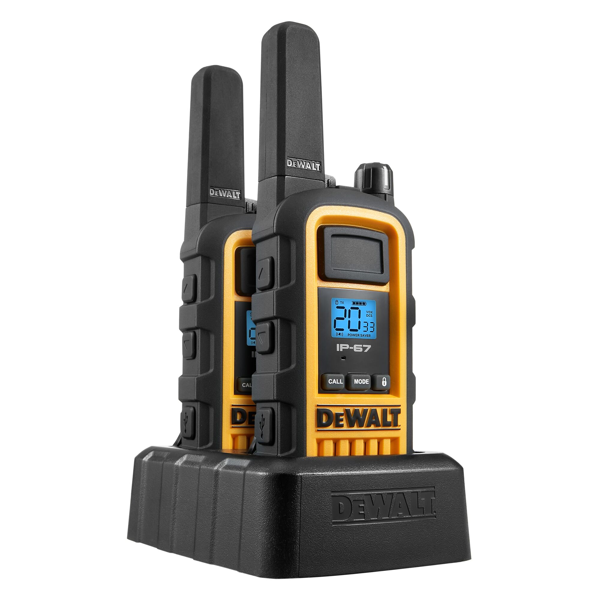 2 Watt Heavy Duty Walkie Talkie DEWALT