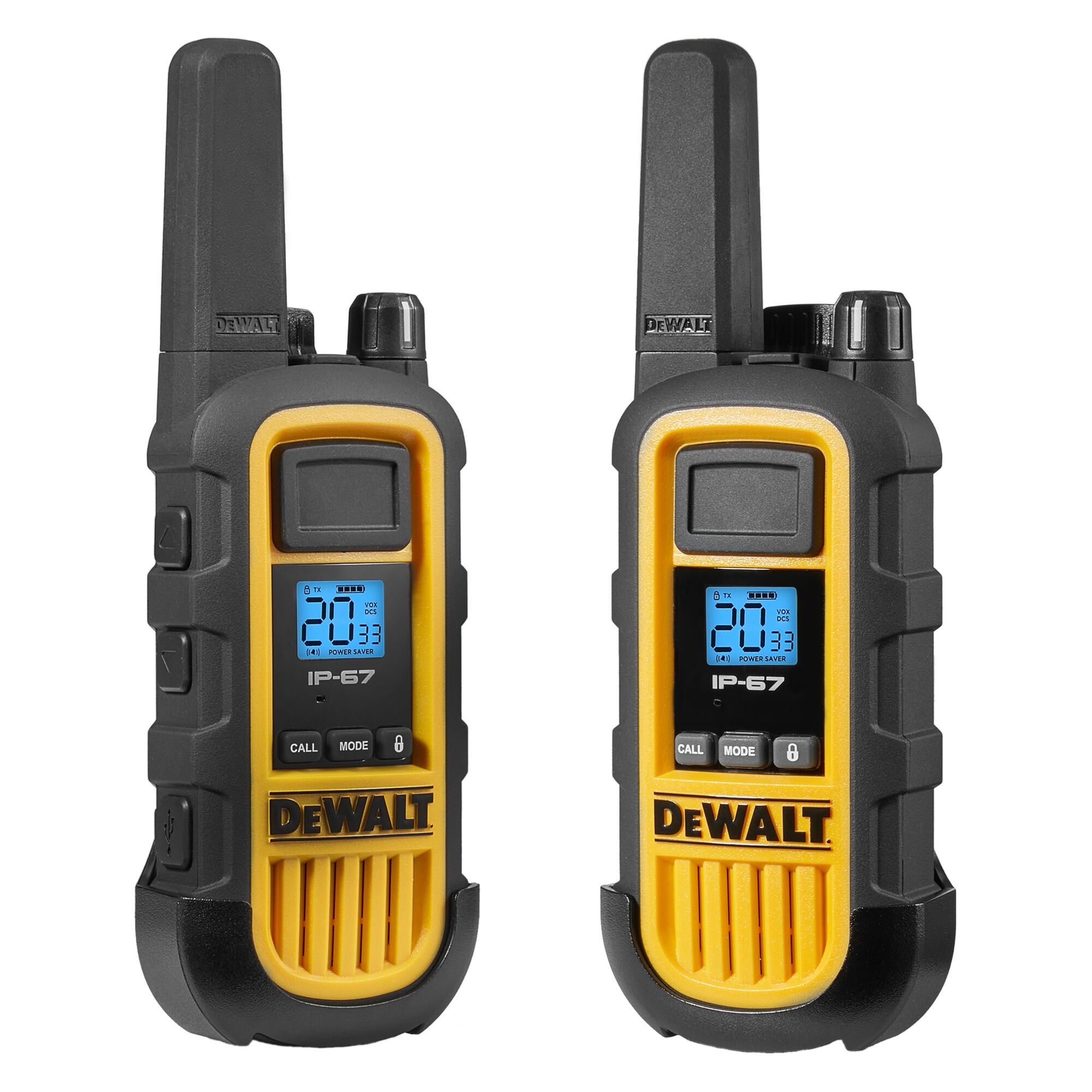 2 Watt Heavy Duty Walkie Talkie DEWALT