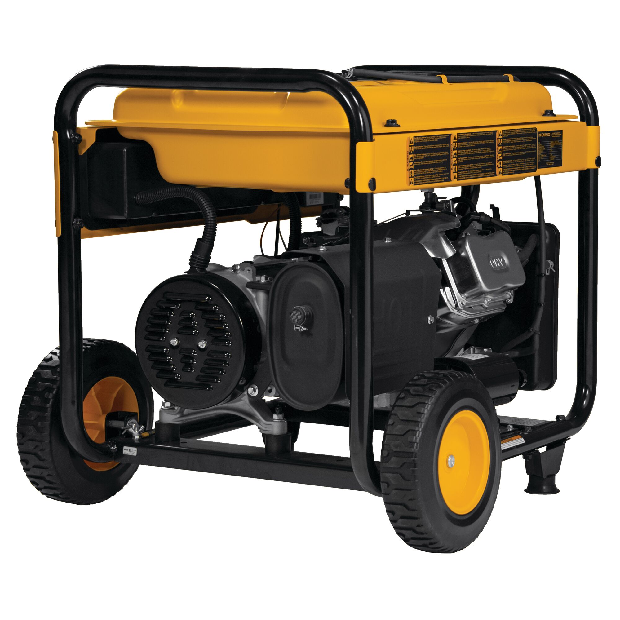 6500 WATT PORTABLE GAS GENERATOR DEWALT