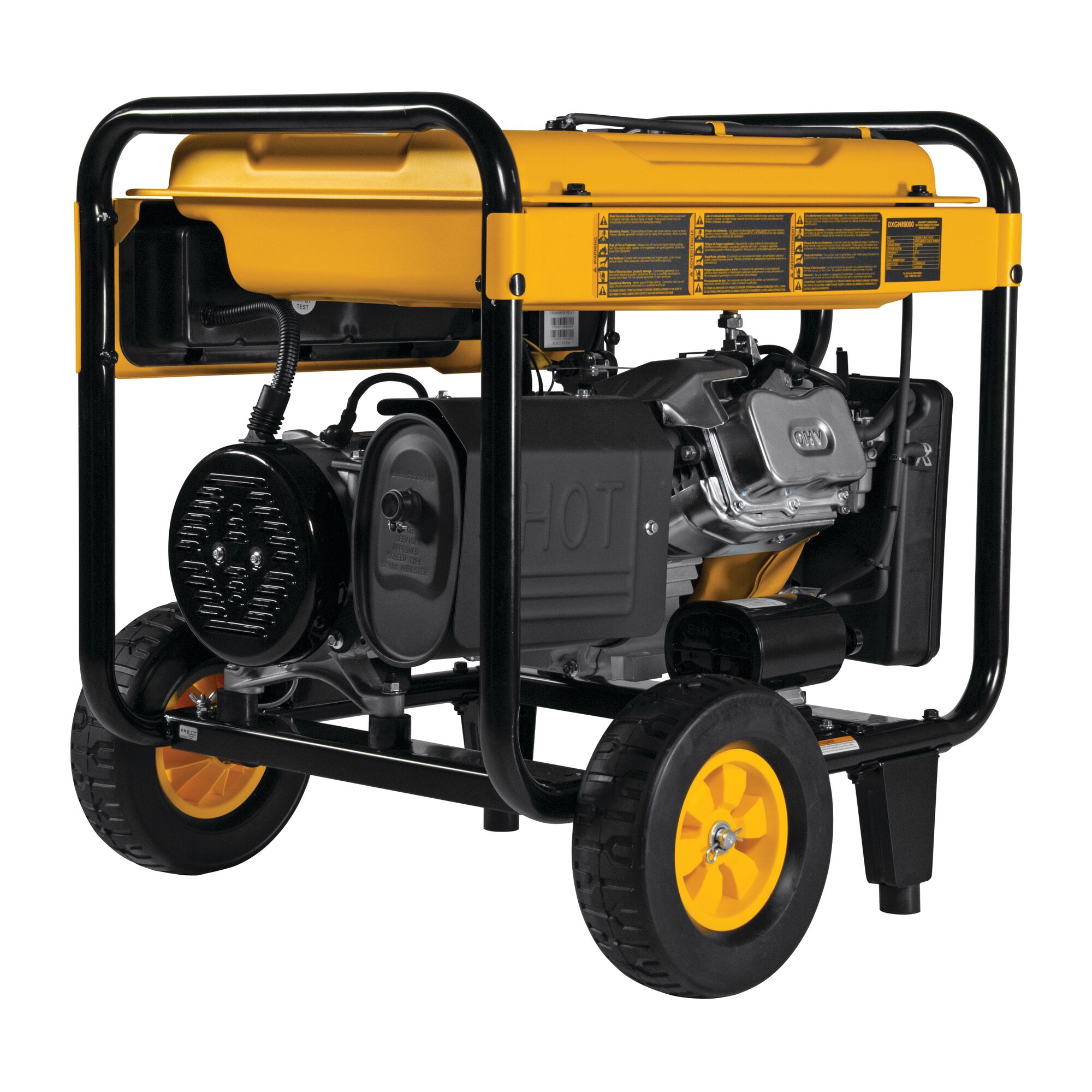 8000 WATT PORTABLE GAS GENERATOR DEWALT