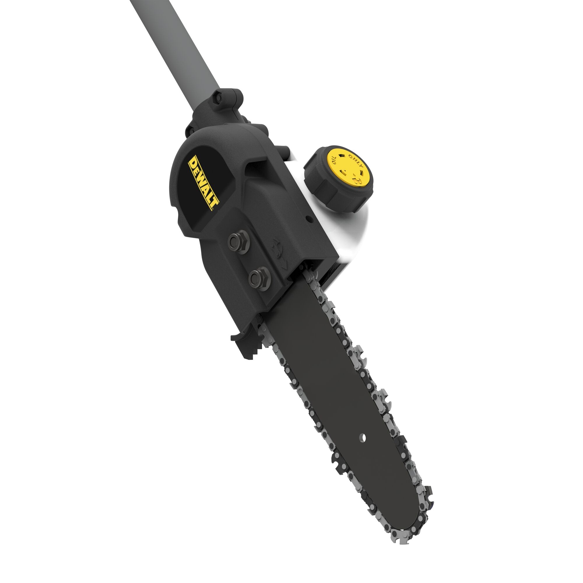 Dewalt chainsaw best sale on a pole