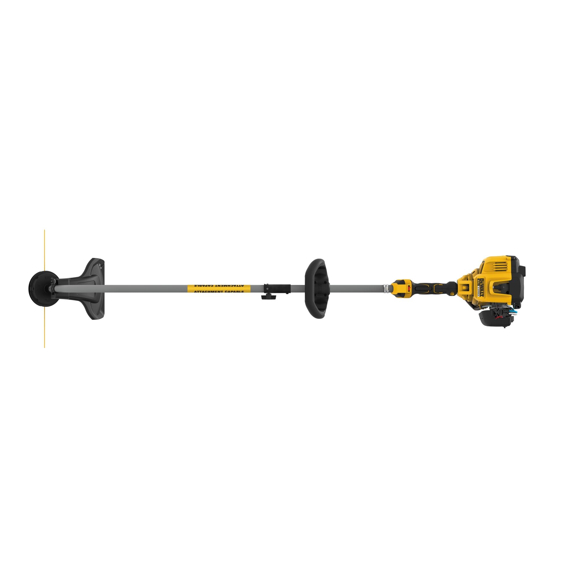 27 cc 2 Cycle 17 in. Gas Curved Shaft String Trimmer with