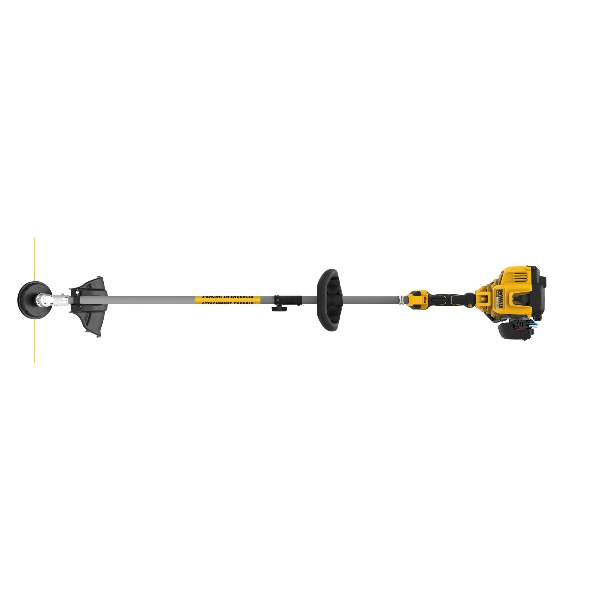 27 cc 2 Cycle 17 in Gas Straight Shaft String Trimmer With