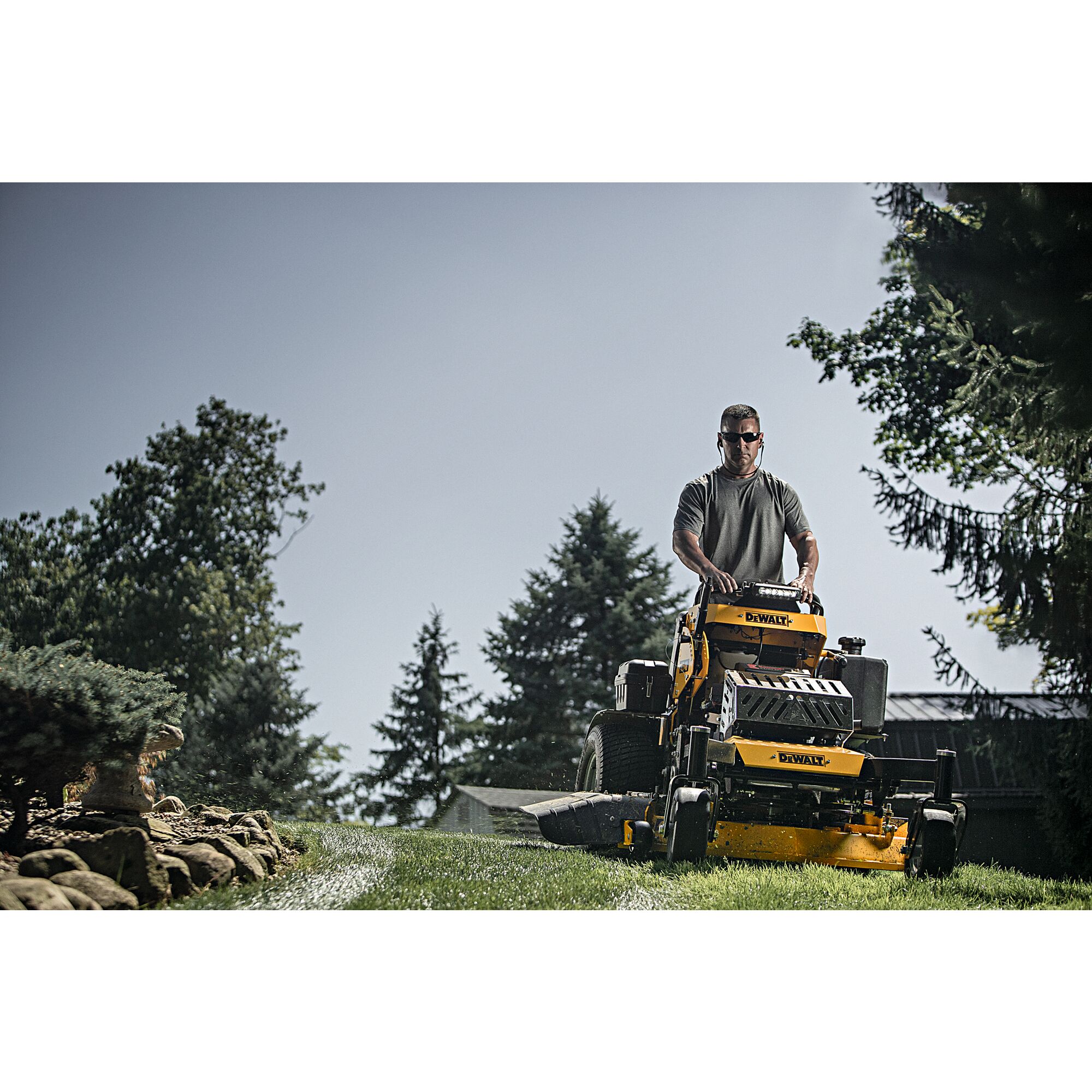 Dewalt stand deals on mower