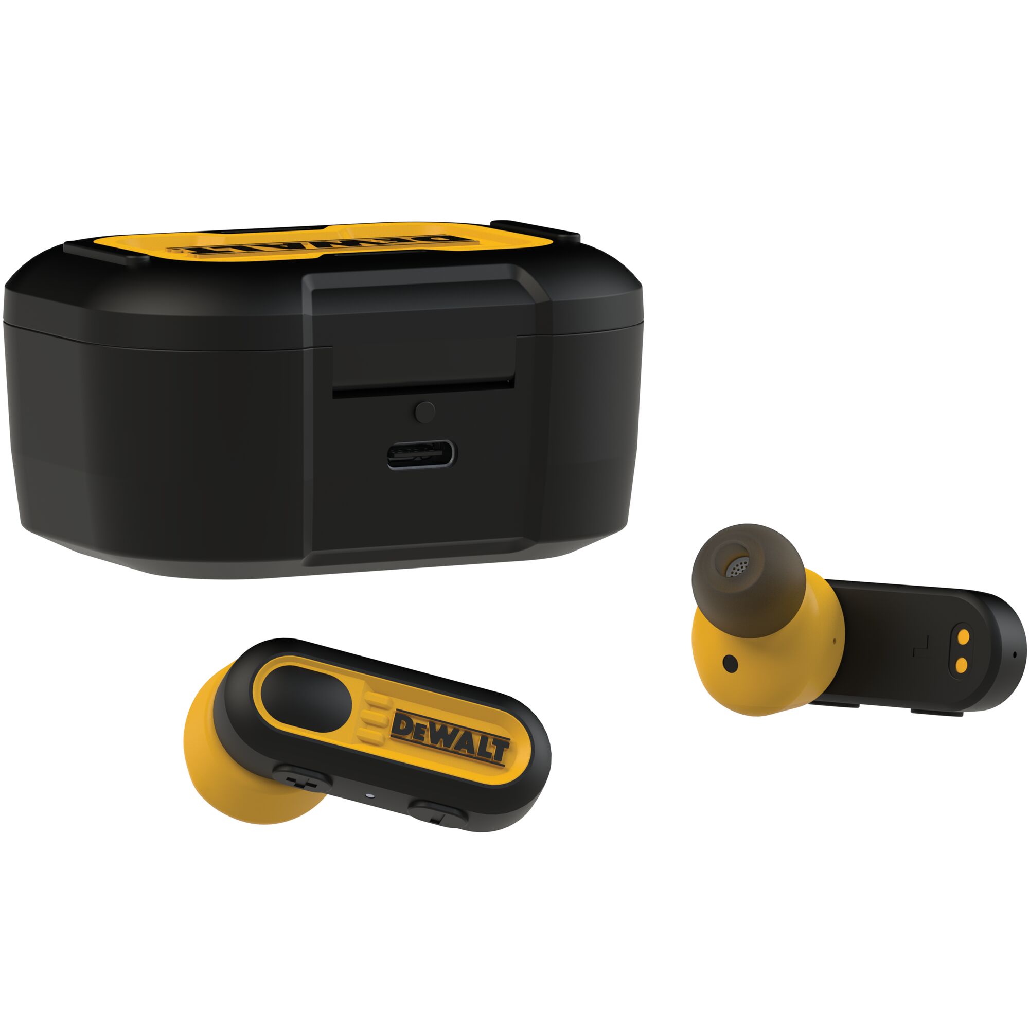 Pro X1 Jobsite True Wireless Earbuds With Charging Case DEWALT