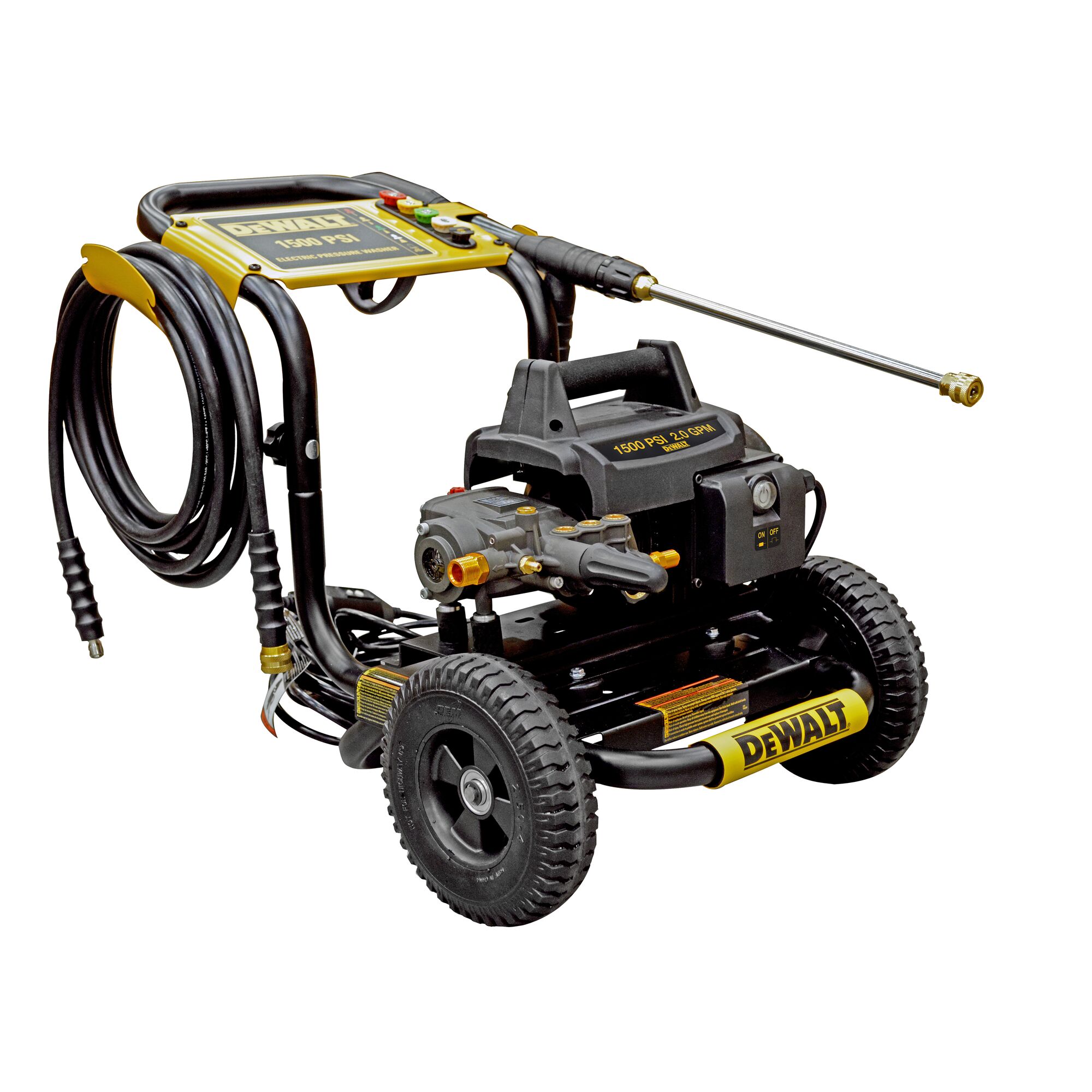 1500 PSI at 2.0 GPM Cold Water Electric Pressure Washer DEWALT