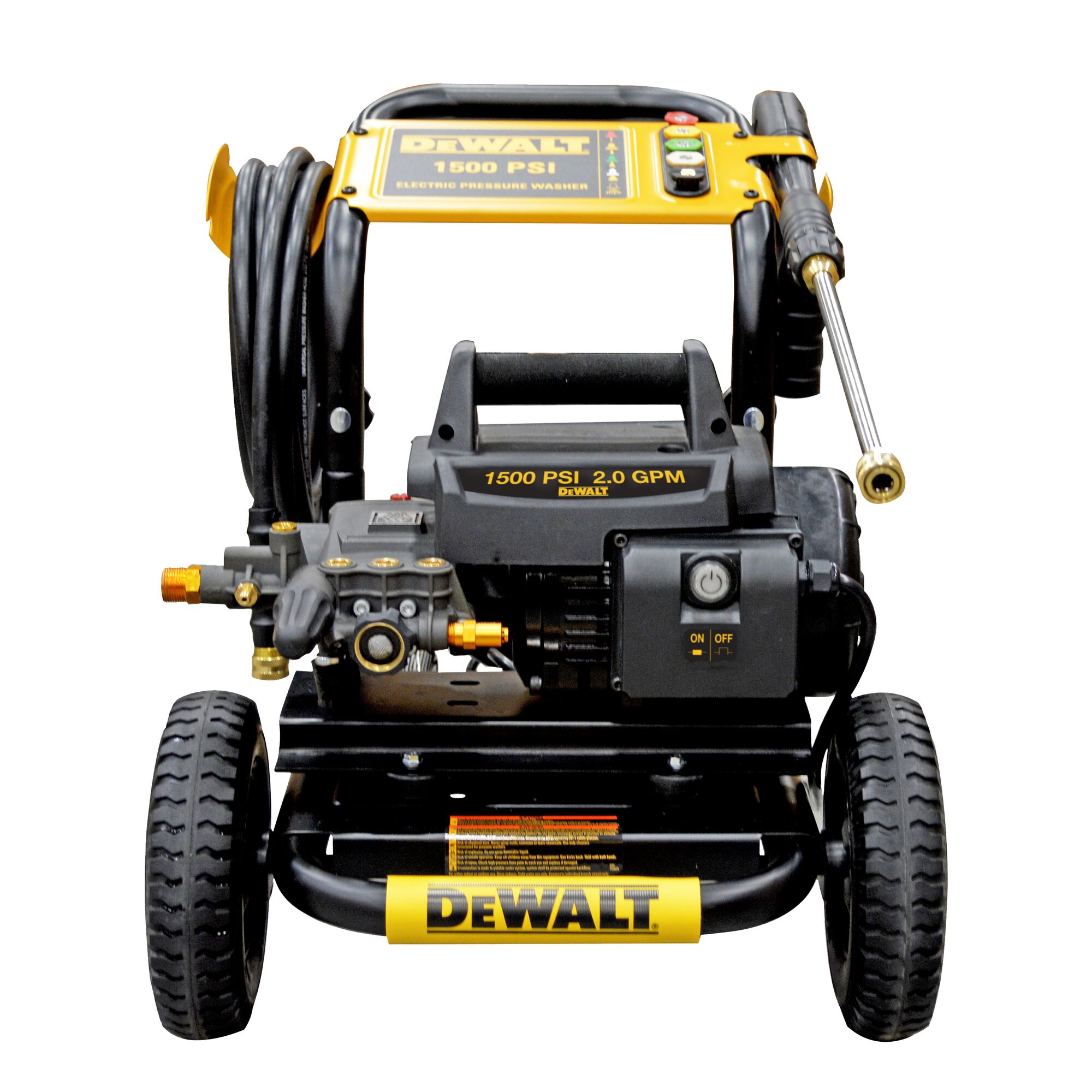 1500 PSI at 2.0 GPM Cold Water Electric Pressure Washer DEWALT