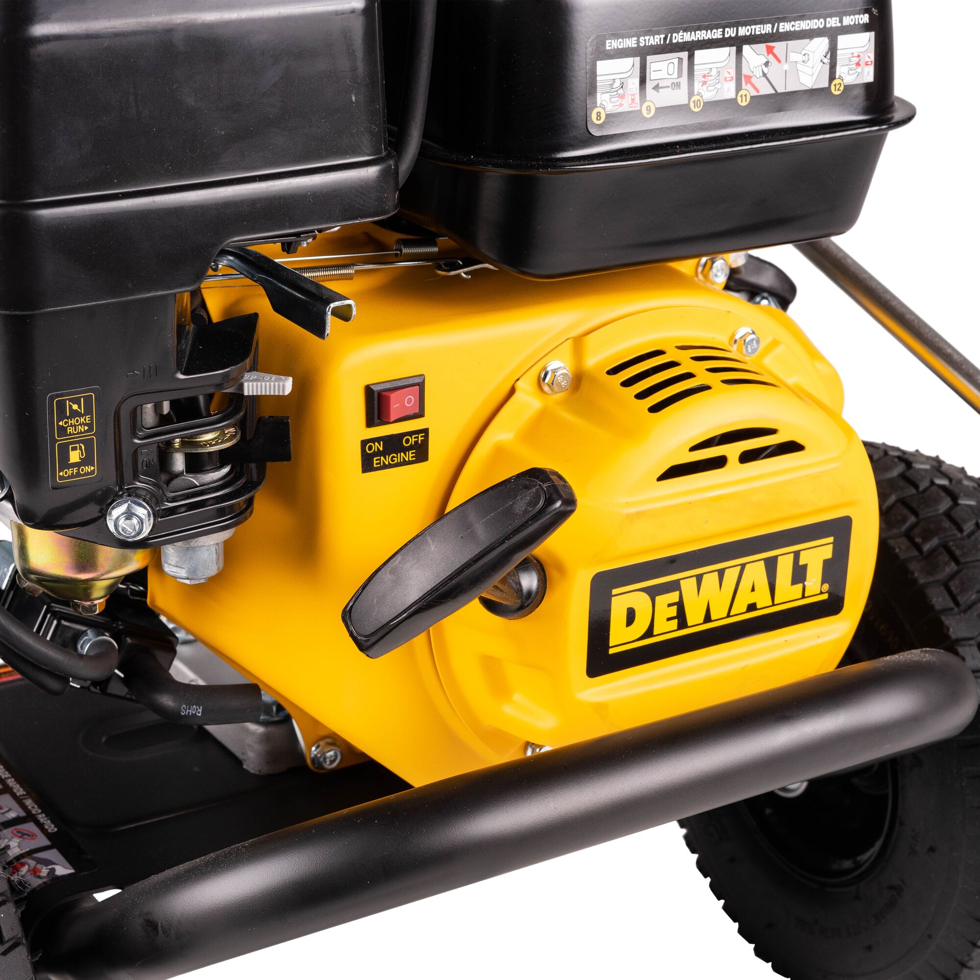 DeWalt 3300 PSI 2.4 GPM Gas Cold Water Pressure Washer DEWALT