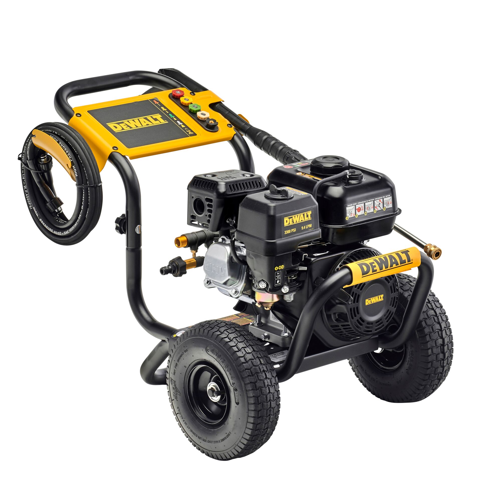 DeWalt 3300 PSI 2.4 GPM Gas Cold Water Pressure Washer DEWALT