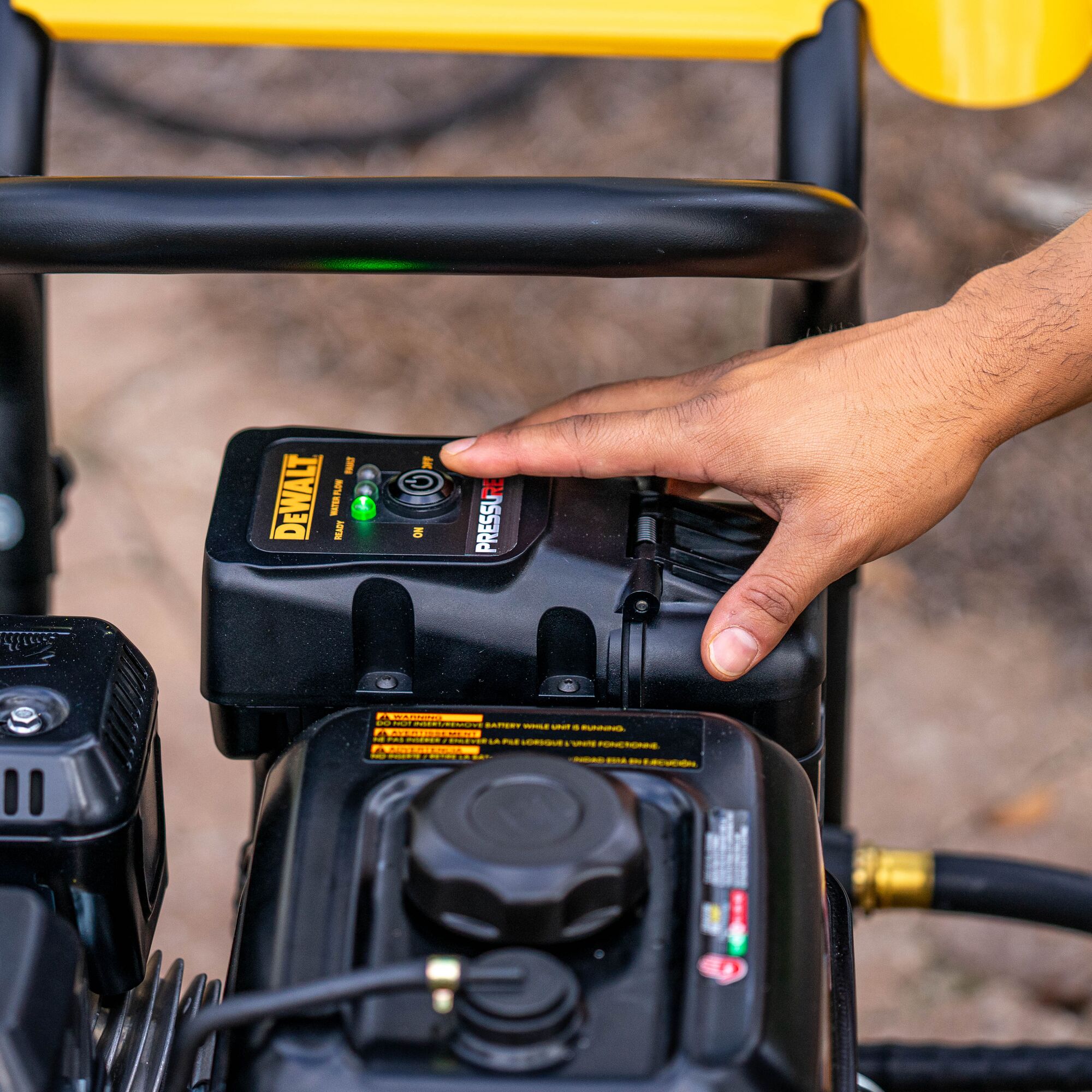 Dewalt gas best sale pressure washer