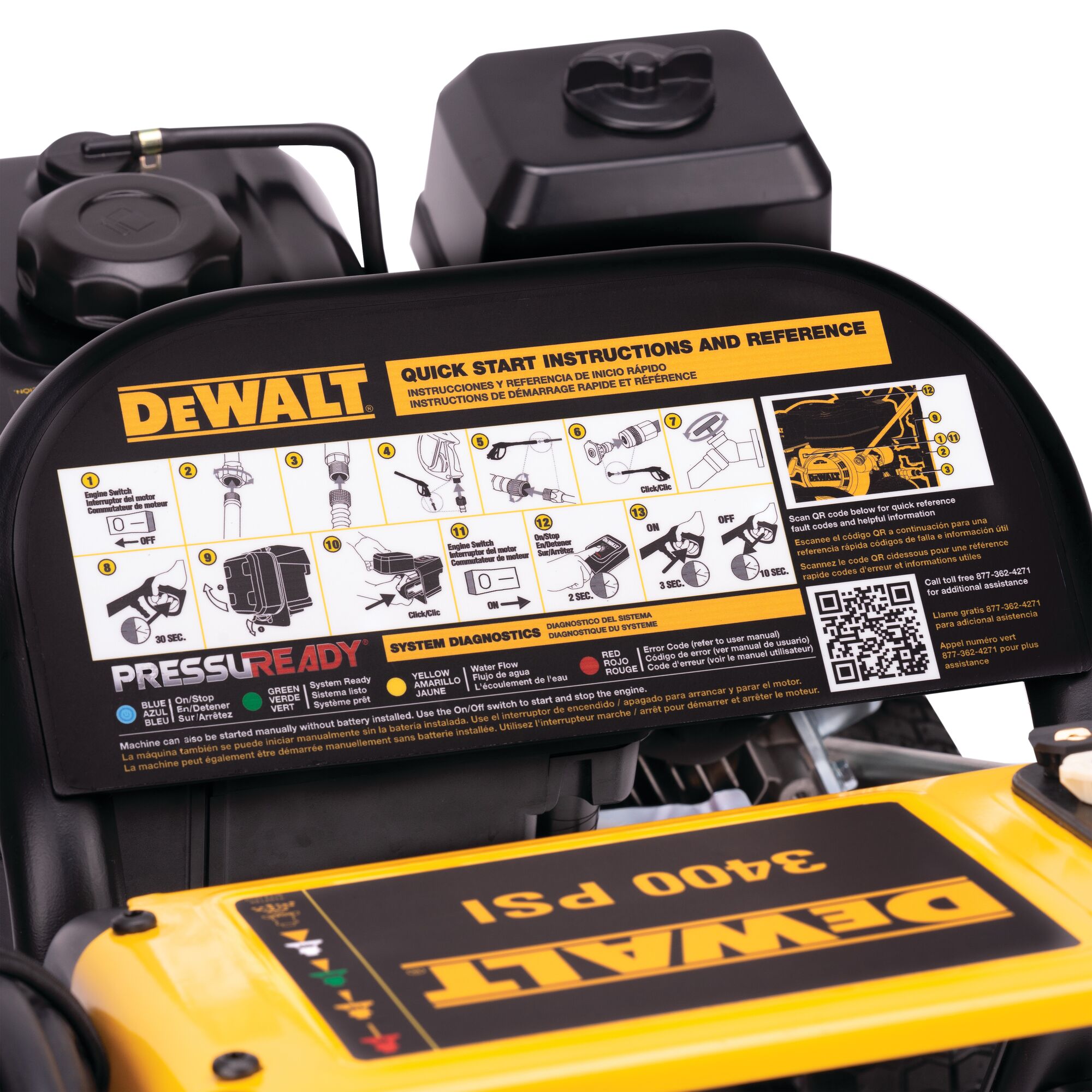 Dewalt power washer discount 3400