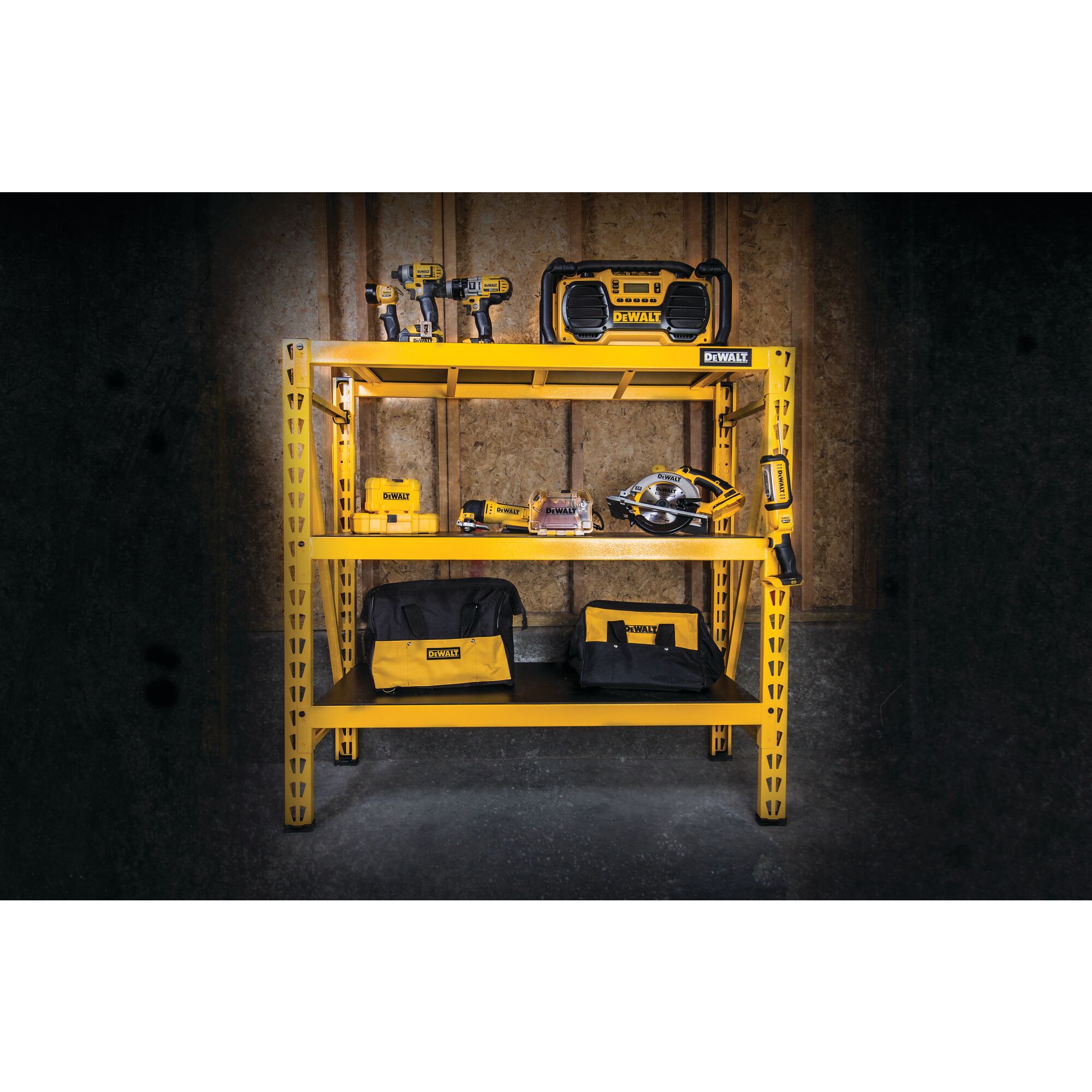 3 Shelf 4 Industrial Storage Rack DEWALT