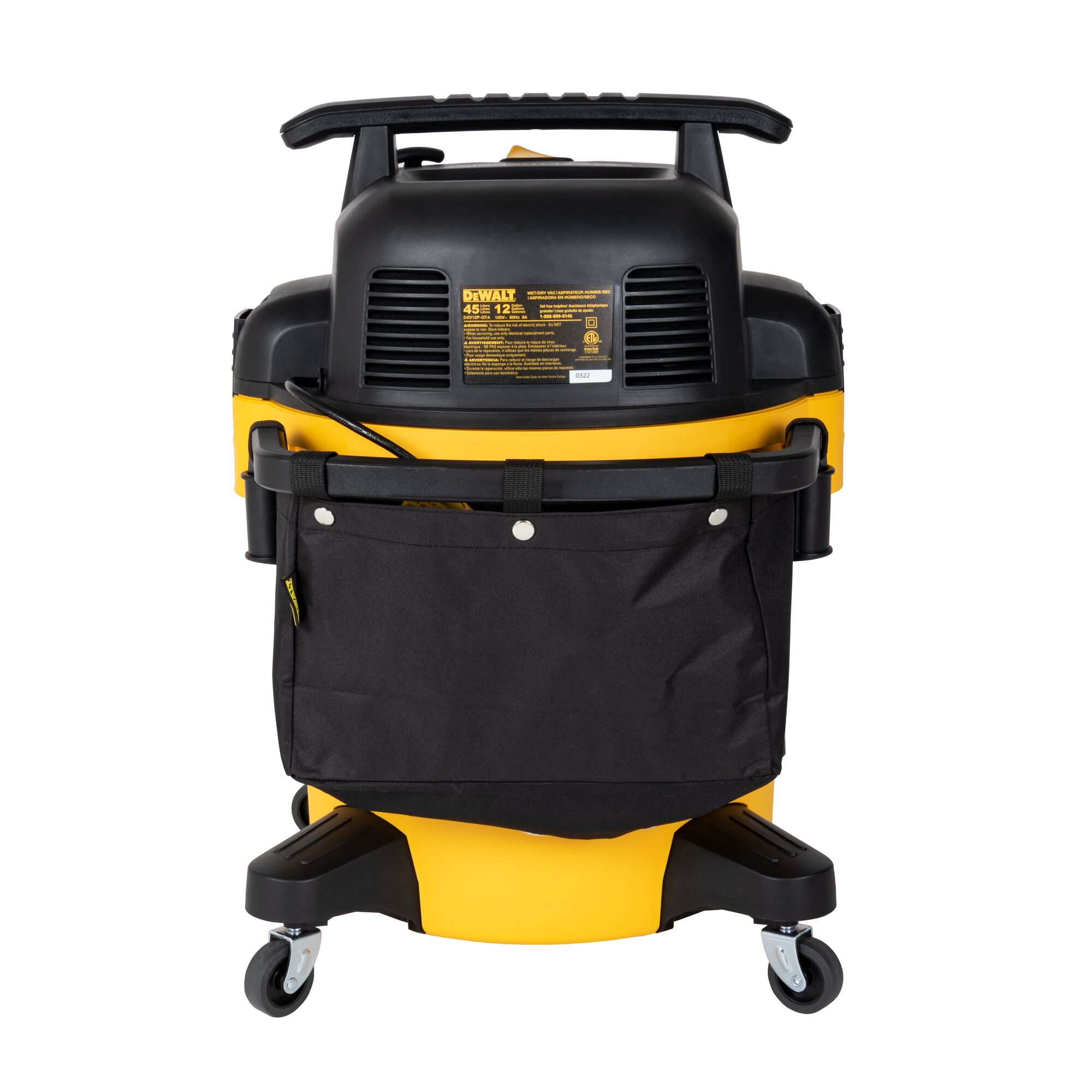 12 gallon deals dewalt shop vac