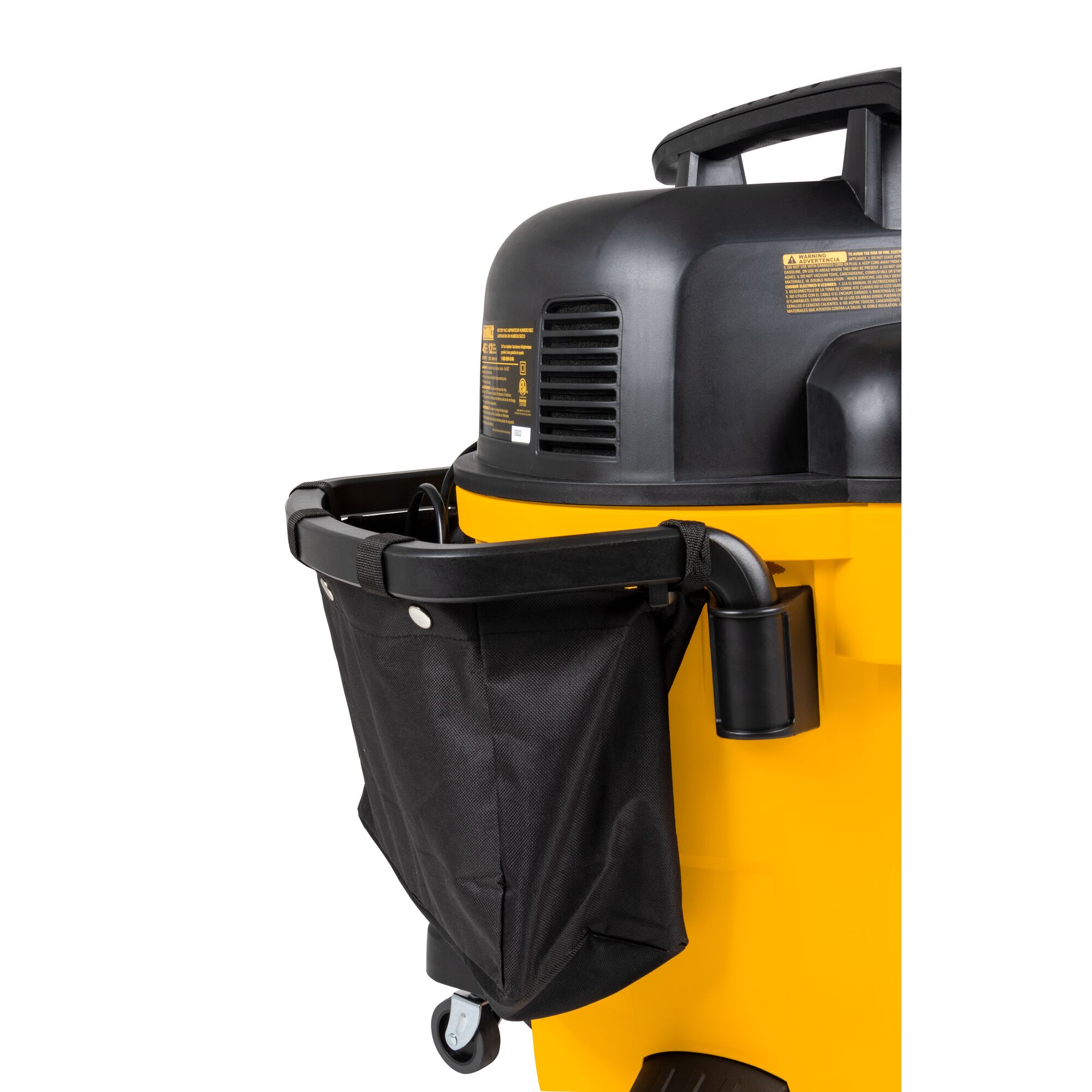 12 Gallon 5.5 PHP STEALTHSONIC QUIET VACUUM DEWALT