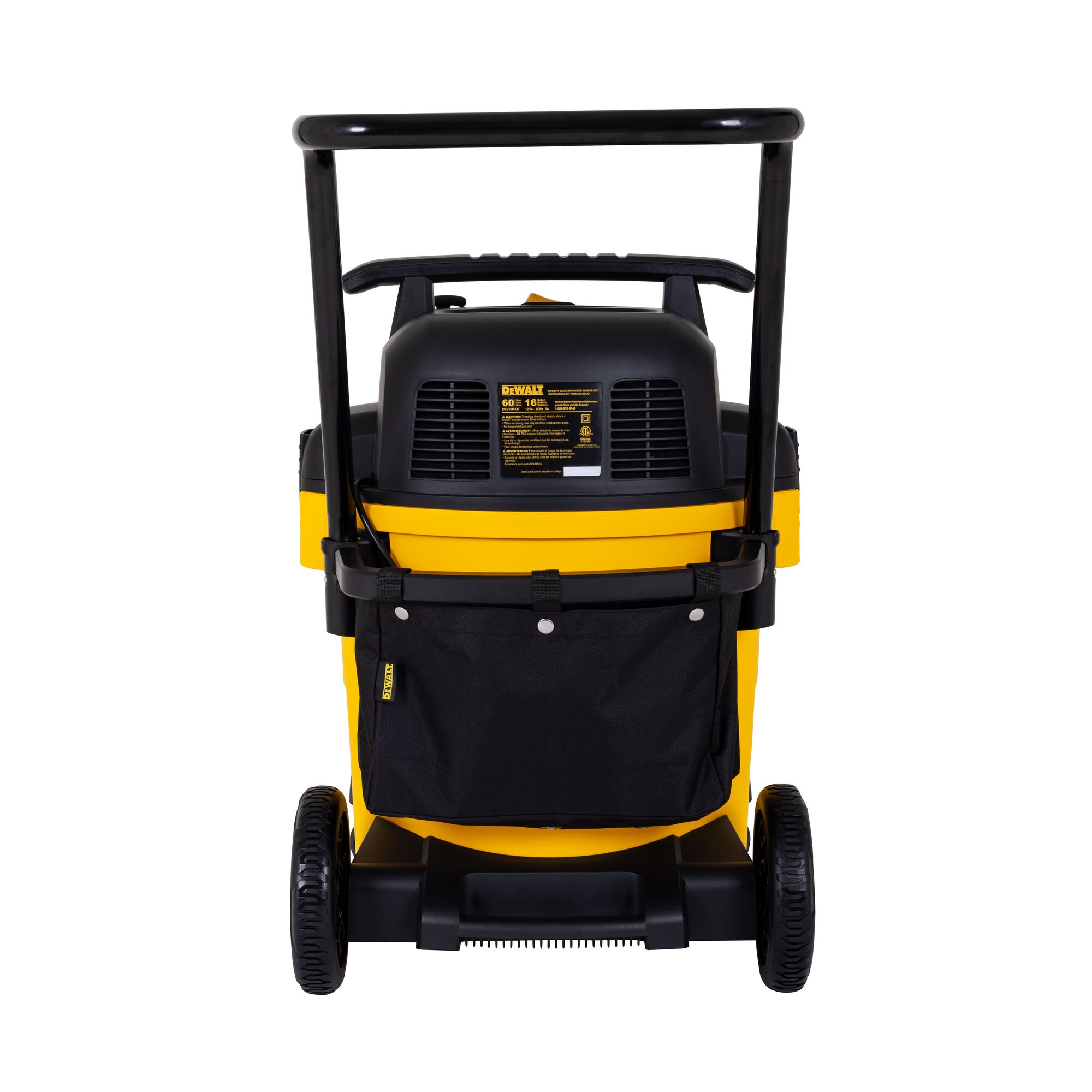 16 Gallon 6.5 PHP Stealthsonic Quiet Vacuum DEWALT