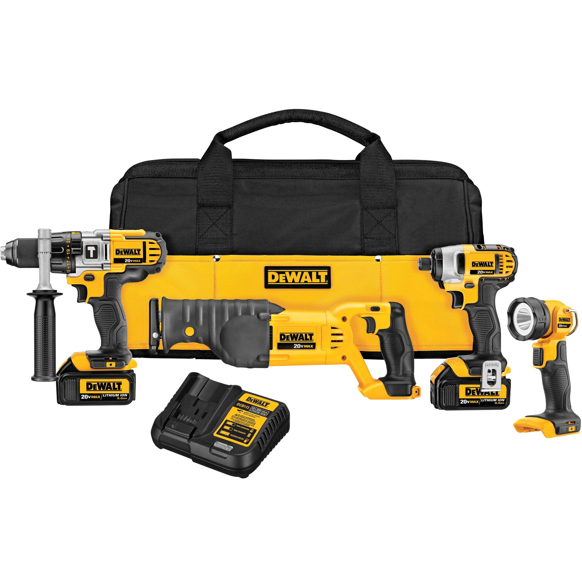 20V MAX* 4-Tool Combo Kit | DEWALT