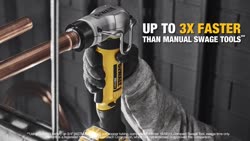 Video Feature and benefit video for the DCE450 DEWALT 20V MAX* Copper Swage Tool