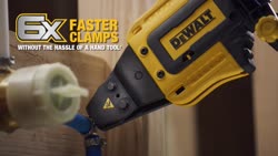 Video DEWALT Impact Connect PEX Pinch Clamp Feature & Benefit Video. 